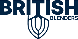 This is British Blenders primary blue logo