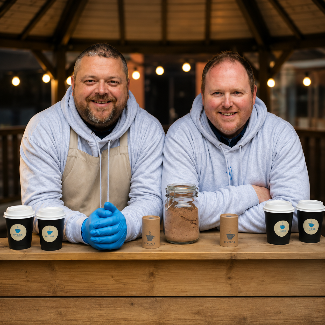 This is an image presenting our managing directors Ben on the left and Robert on the right